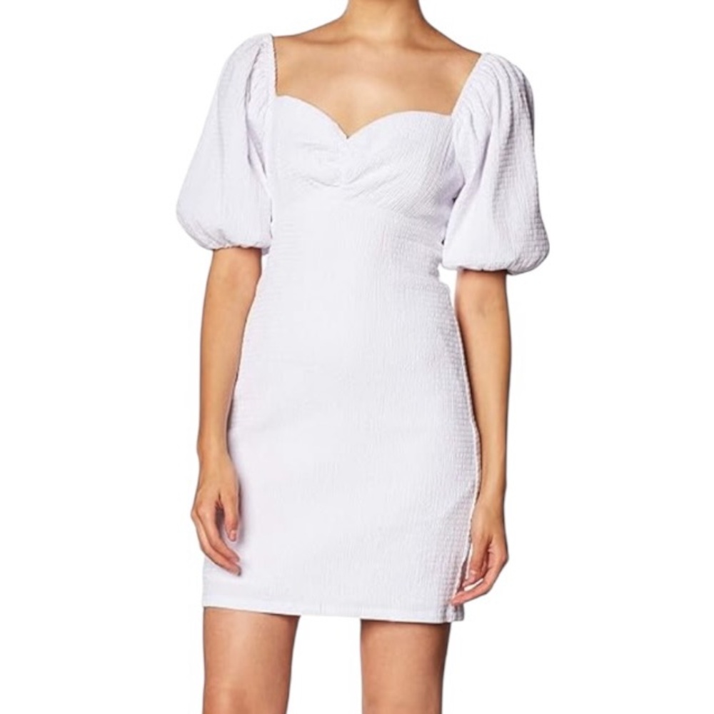 GUESS Charlotte White Dress Large